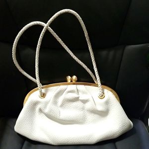 White purse